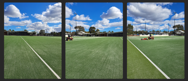 Elgar Park Synthetic Hockey Pitch - image of the turf
