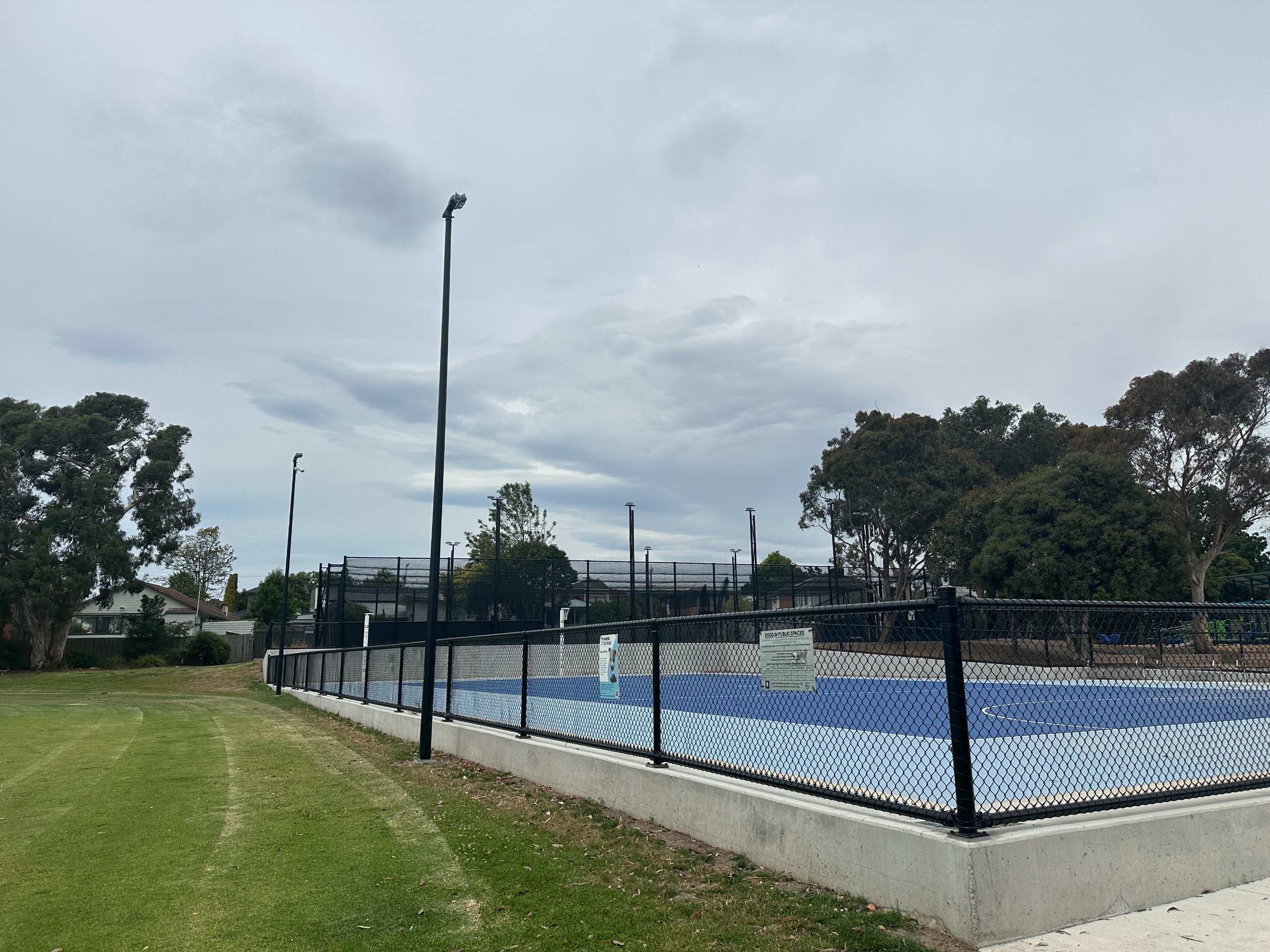 Netball Springfield Complex Springfield Park Multipurpose Court and Cricket Nets | Your Say Whitehorse